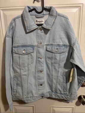 No Boundaries Light Blue Denim Jacket